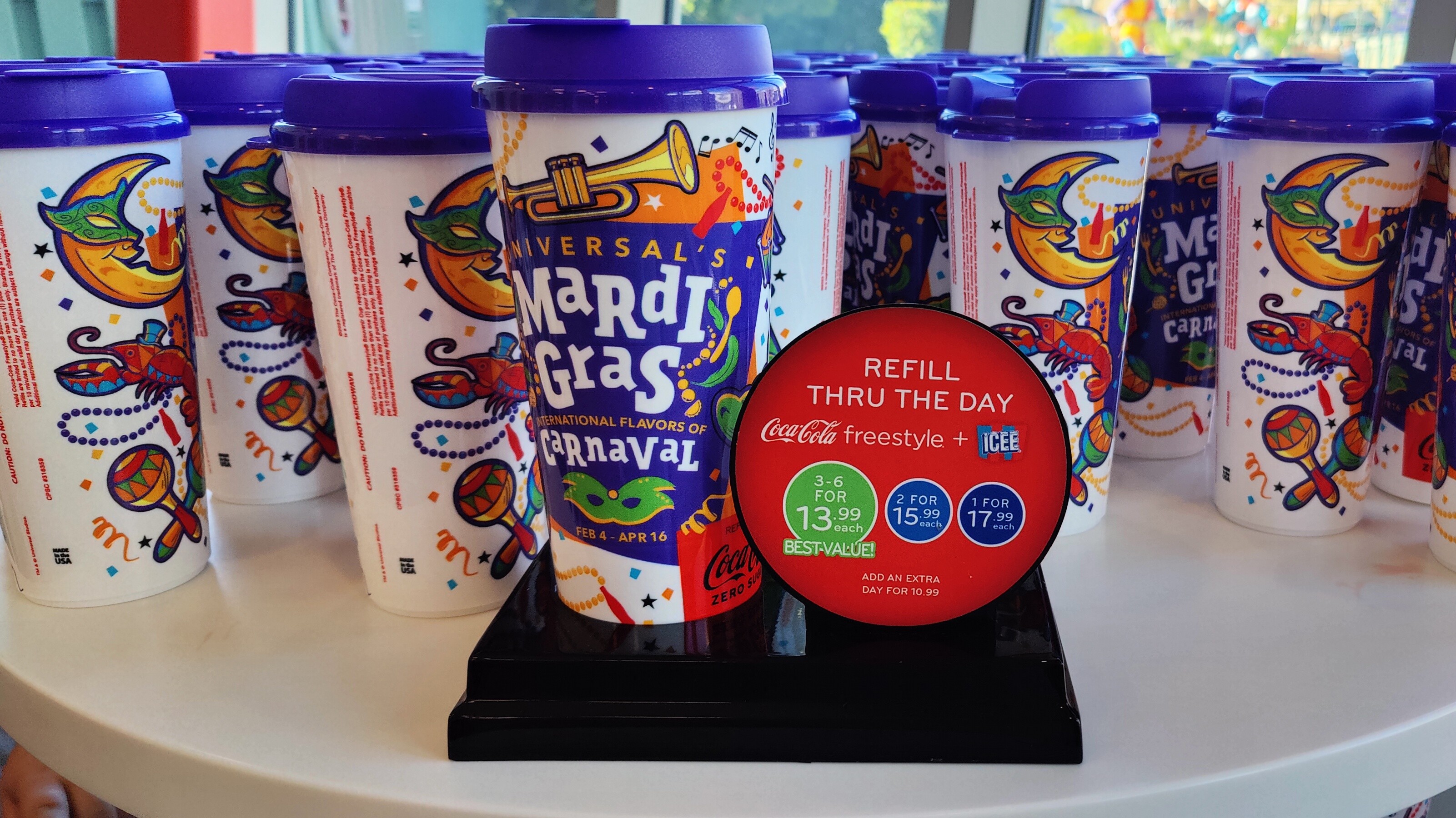 Universal’s Refillable Cups und die CocaCola Freestyle&nbsp;Automaten
